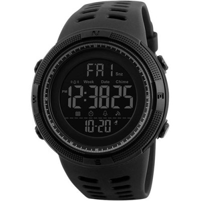 Skmei Montre Hommes Intelligente - Chrono-Noir