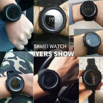 Skmei Montre Hommes Intelligente - Chrono-Noir